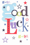 A bold good luck card crafted with joyful flair by a Knightsbridge florist, this design leaps to life in a swirl of colour and optimism. The words 'Good Luck' are artfully arranged, each oversized pastel blue, deep red, moss green, and velvety purple letter chosen with the care of an artist mixing the perfect palette-an echo of the vibrant blooms at nearby Wilton Crescent gardens. Playful stars in navy, lilac, and lemon lime appear scattered across a pristine white background, lending a sense of endless possibility and cheerful encouragement reminiscent of a calm evening stroll down Knightsbridge Road. The smooth, quality cardstock whispers under your touch, promising both durability and delight-just like a hand-delivered bouquet that makes every occasion feel special. Perfect for wishing neighbours, friends, or loved ones the best with new adventures, big interviews, or exciting milestones in and around Knightsbridge, this card captures the sparkle, warmth, and generous spirit that defines our close-knit community.